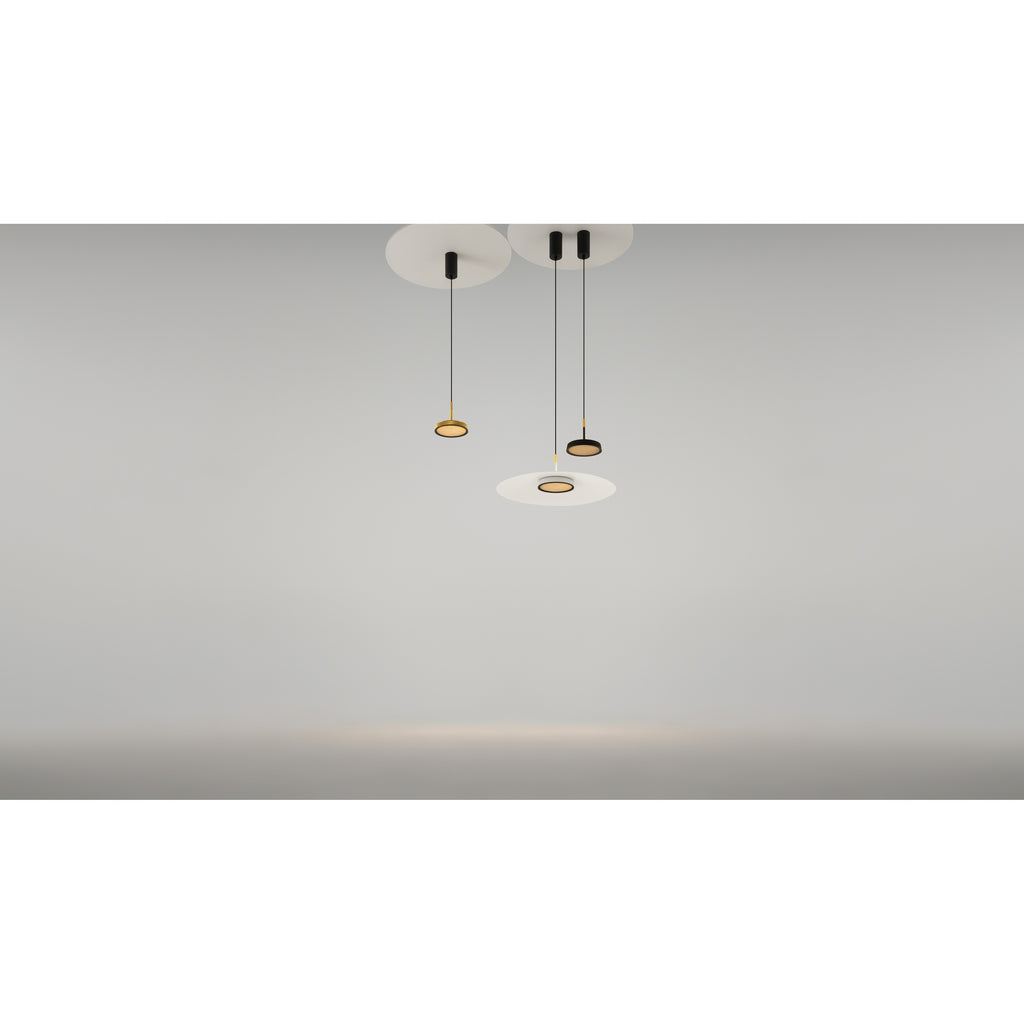 Maytoni Lampa wisząca El - Aluminium - Czarny MOD041PL-L15TR3K