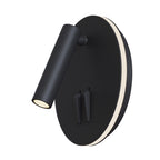 Maytoni Kinkiet Ios 176 - Aluminium - Czarny C176-WL-01-6W-B
