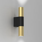 żyrandol Rim black/gold 1xE27