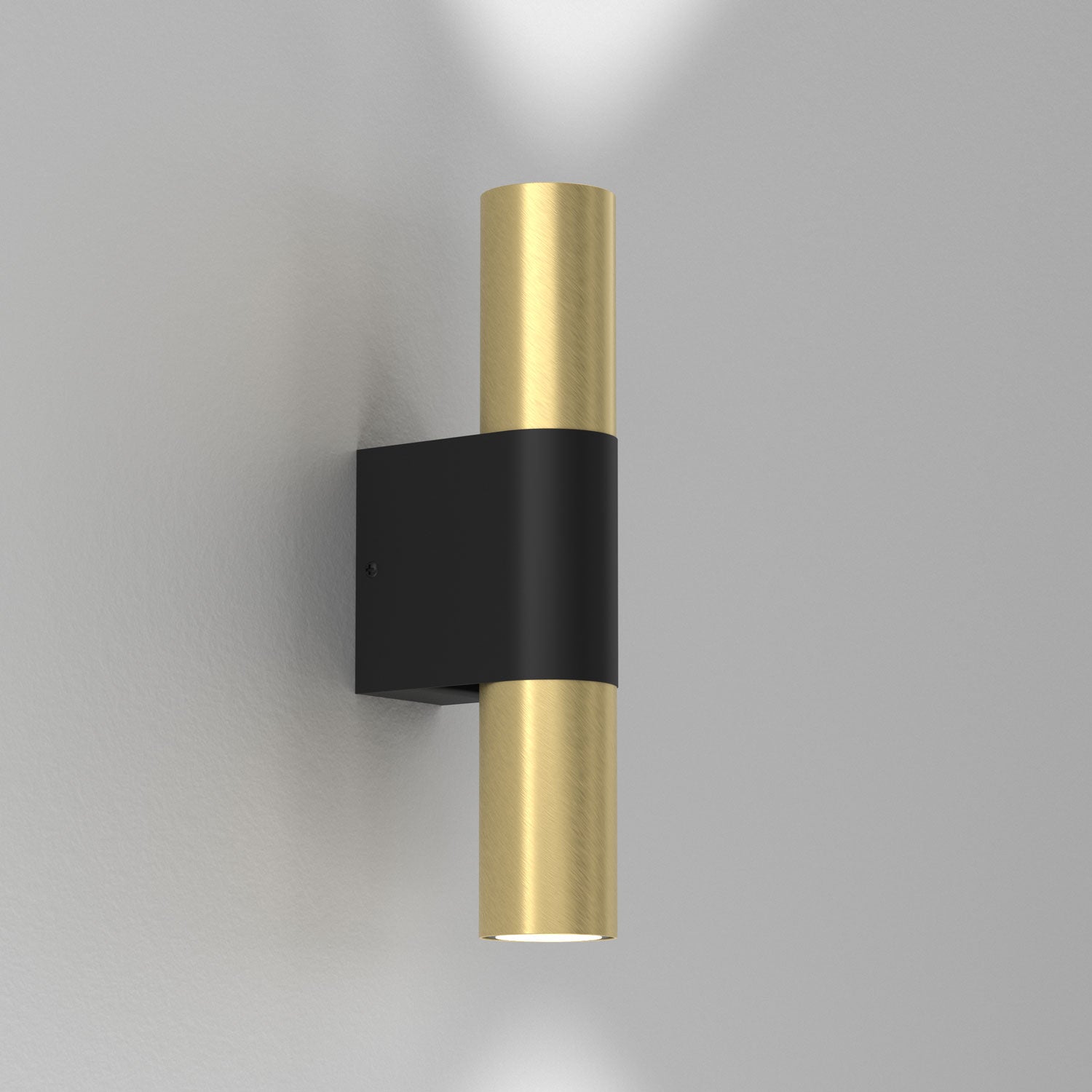 żyrandol Rim black/gold 1xE27