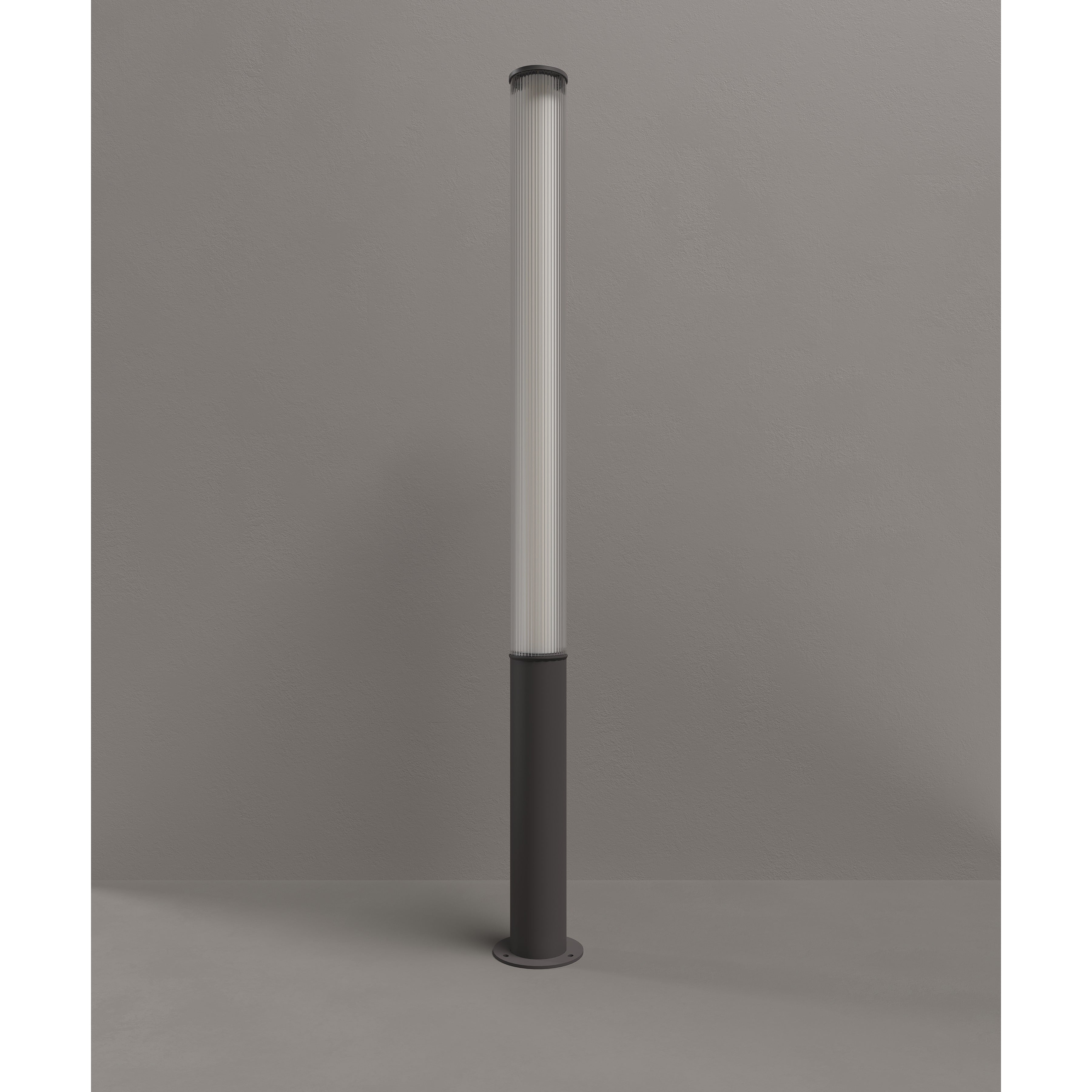 Maxlight Lampa podłogowa Gardenia 32W - Aluminium + pc - Antracyt F0067