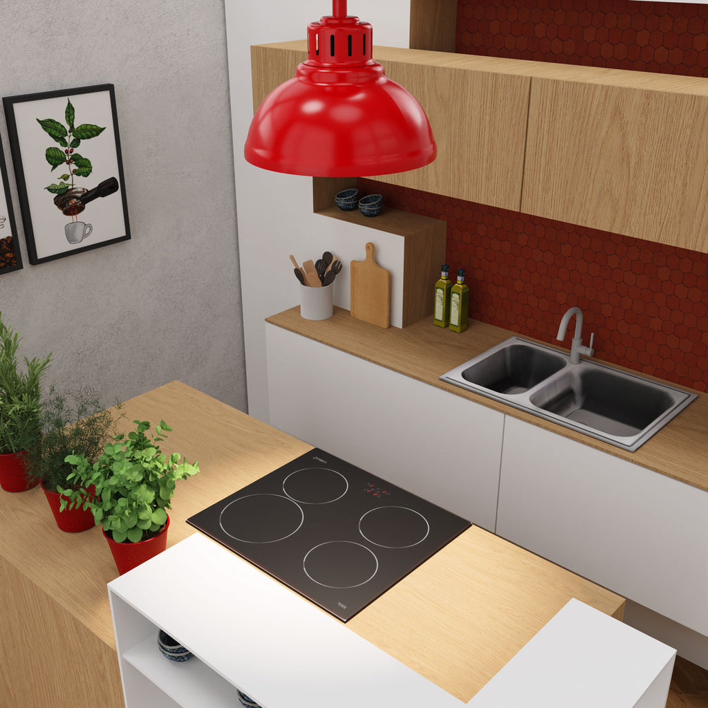 plafon Sven red 1xE27