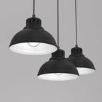 żyrandol Sven black 3xE27