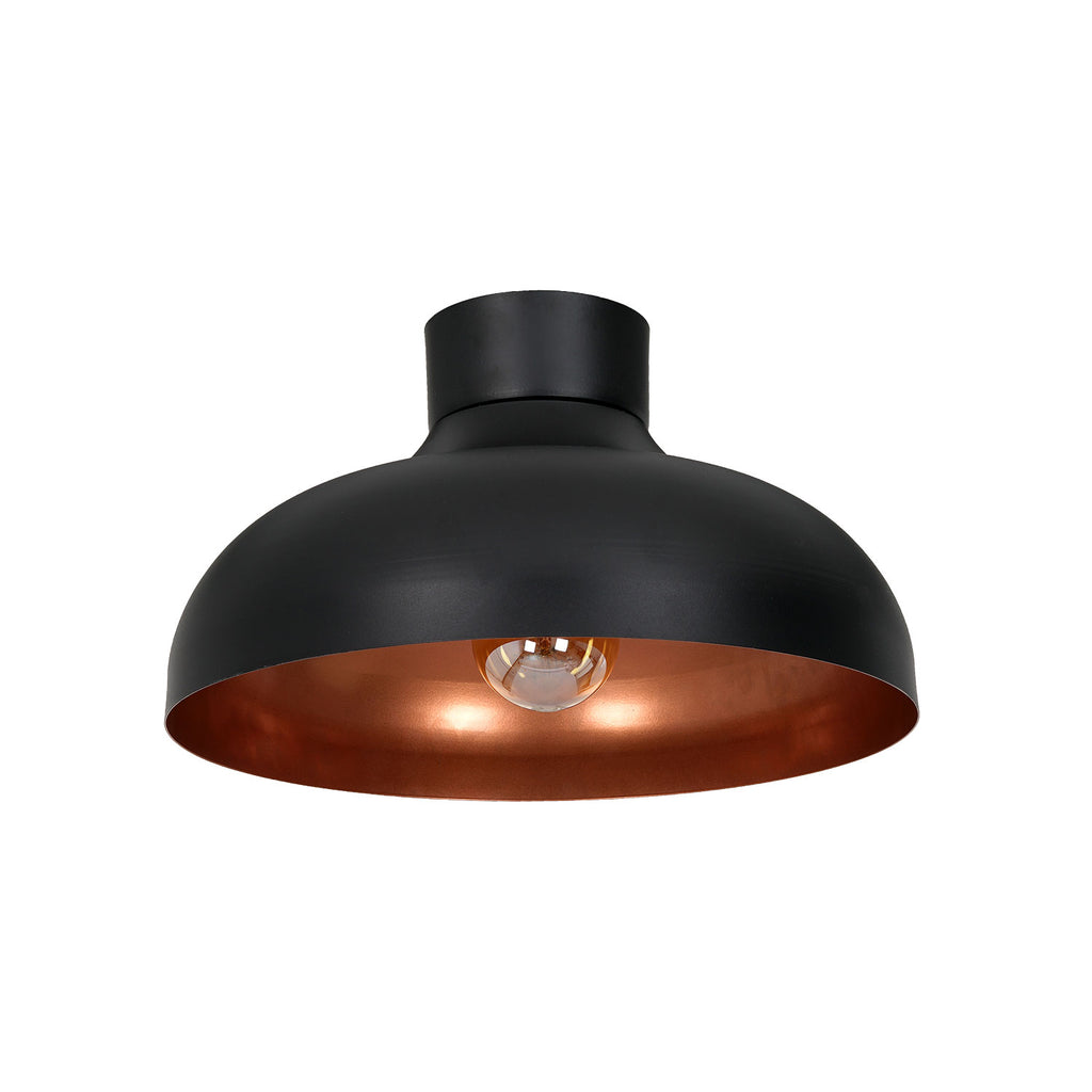 plafon Basca black/copper 1xE27