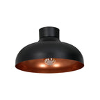 plafon Basca black/copper 1xE27