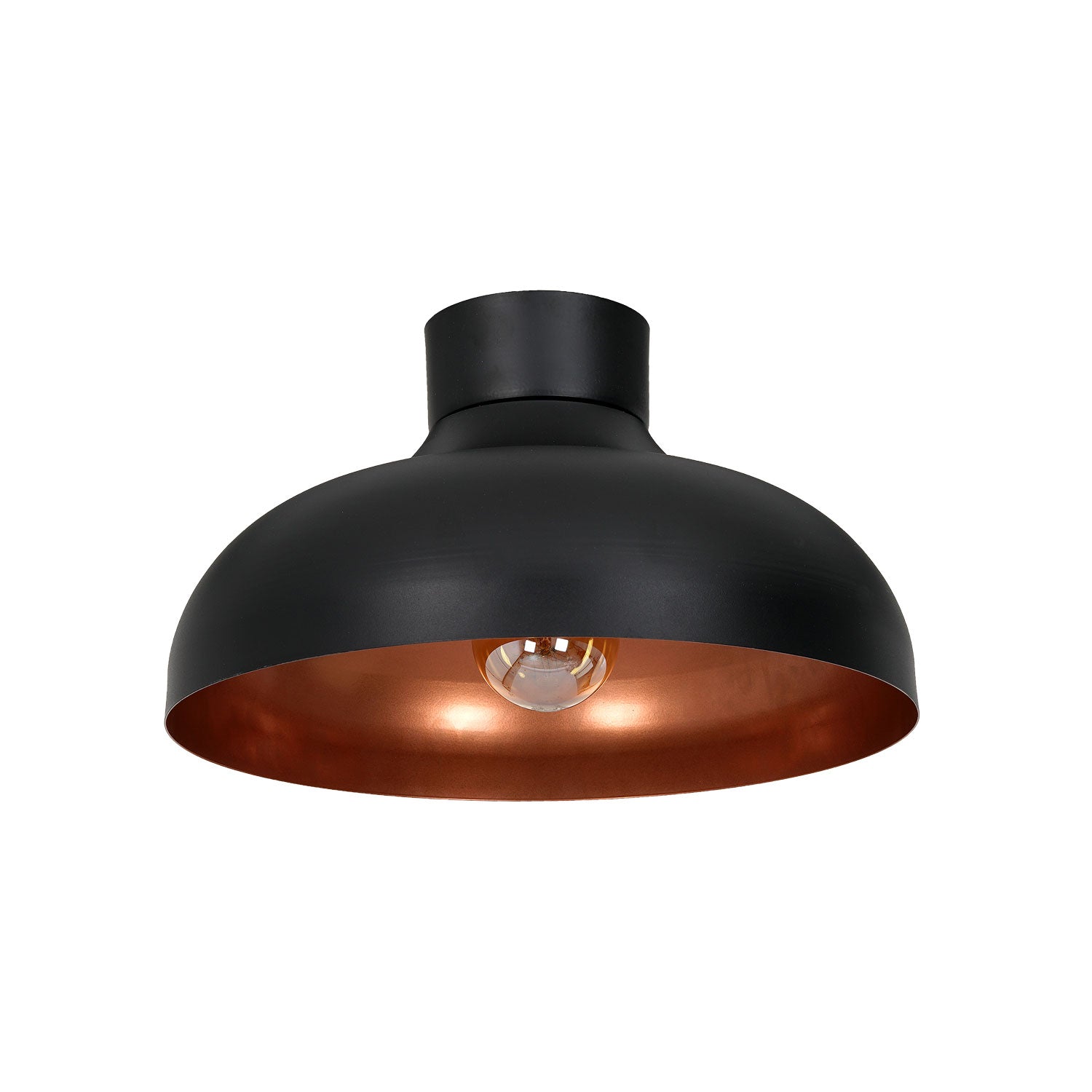 plafon Basca black/copper 1xE27