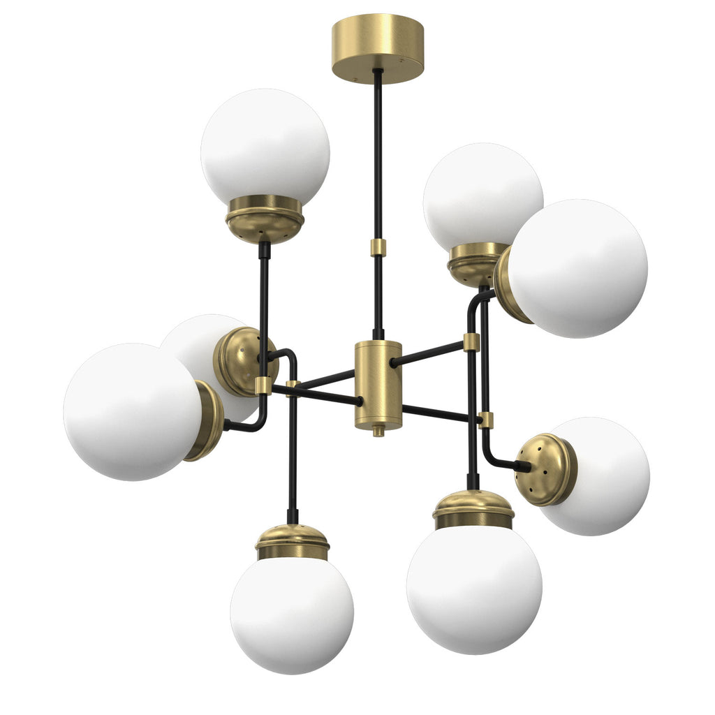 ceiling lamp Hydro opal dlass dia 160 mm 8xE27