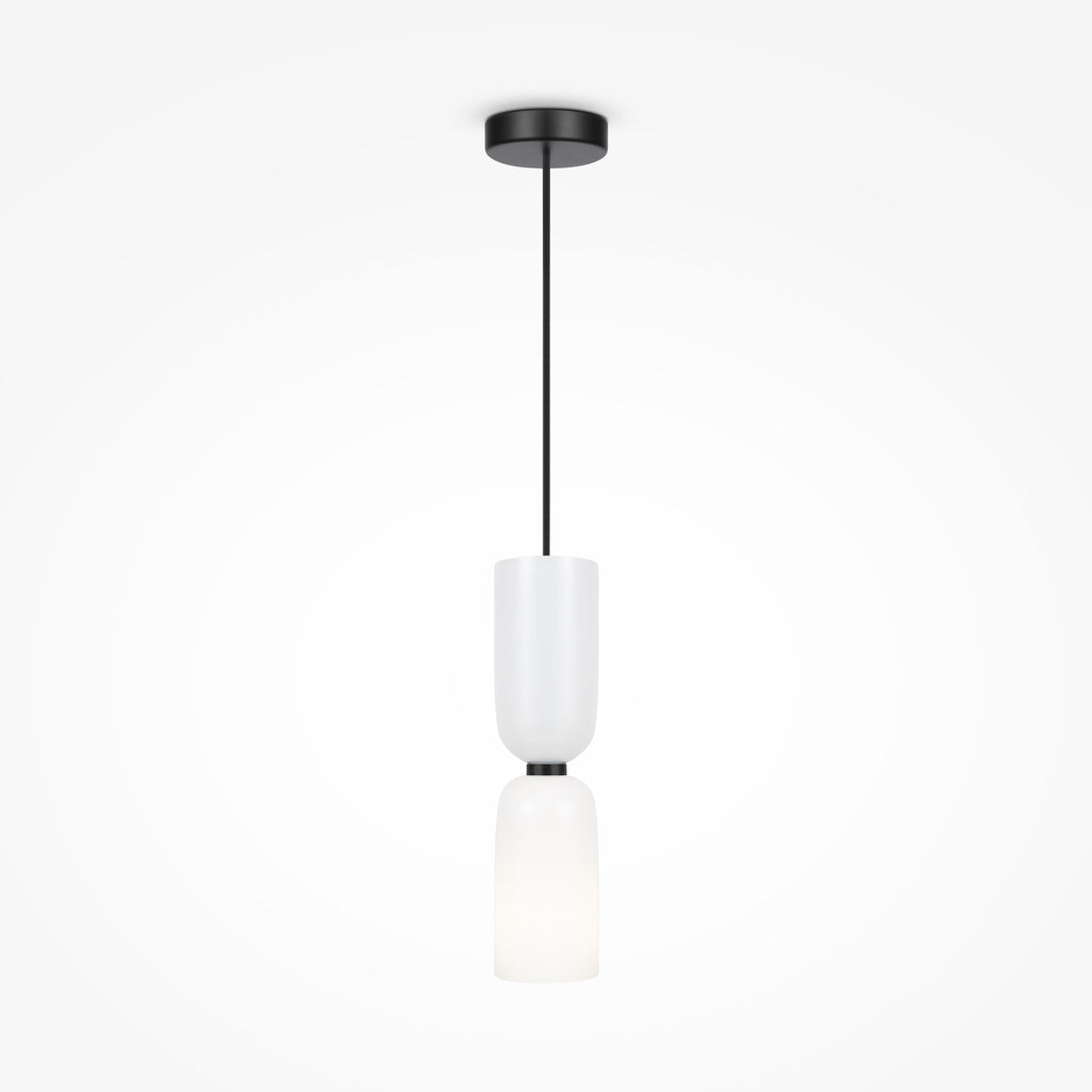 Maytoni Lampa wisząca Memory - Metal - Czarny MOD177PL-01W