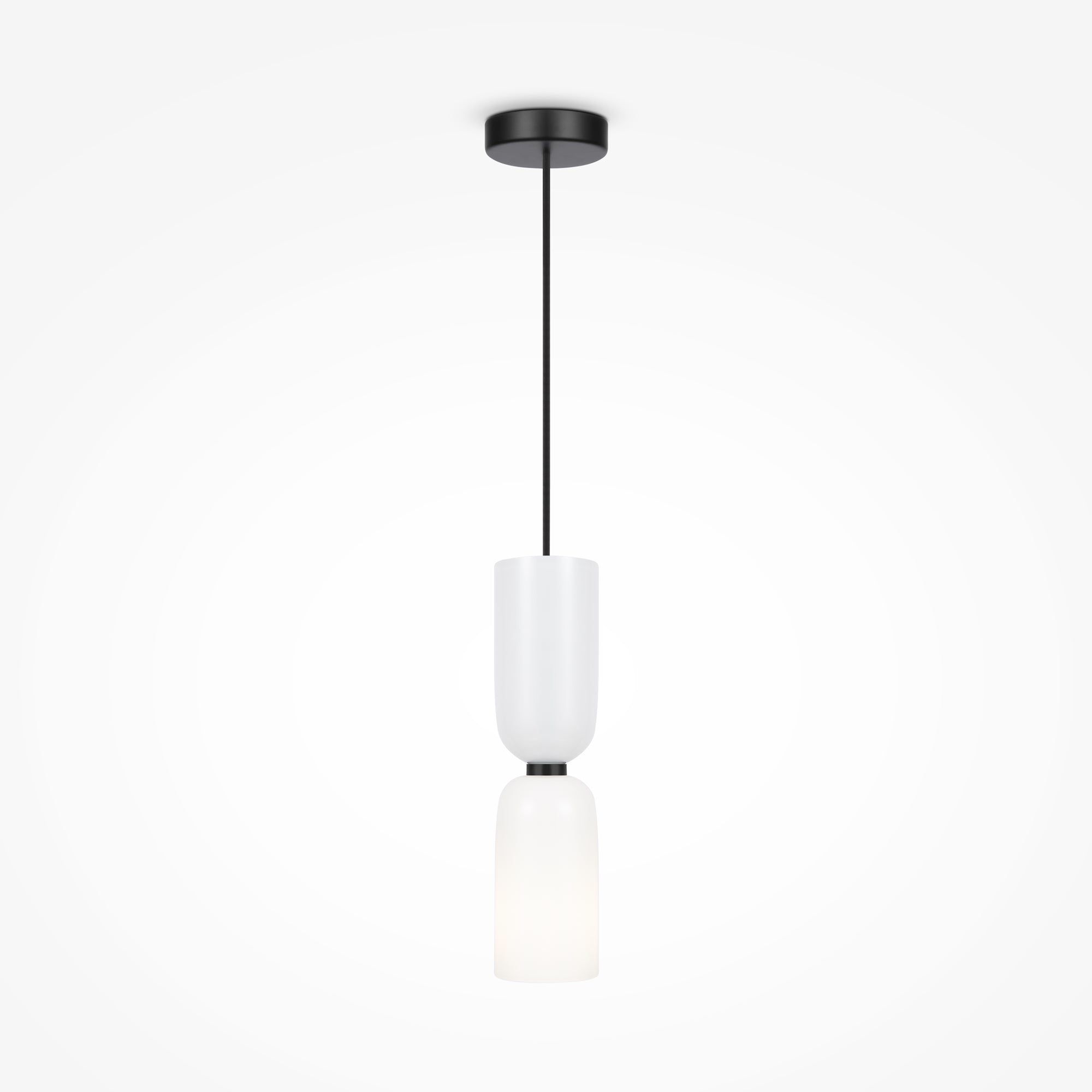 Maytoni Lampa wisząca Memory - Metal - Czarny MOD177PL-01W