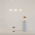 Maytoni Lampa stołowa Spirito - Metal + szkło - Złoty MOD286TL-L8G3K