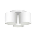 plafon Arden white, cylinder shade white 3xE27
