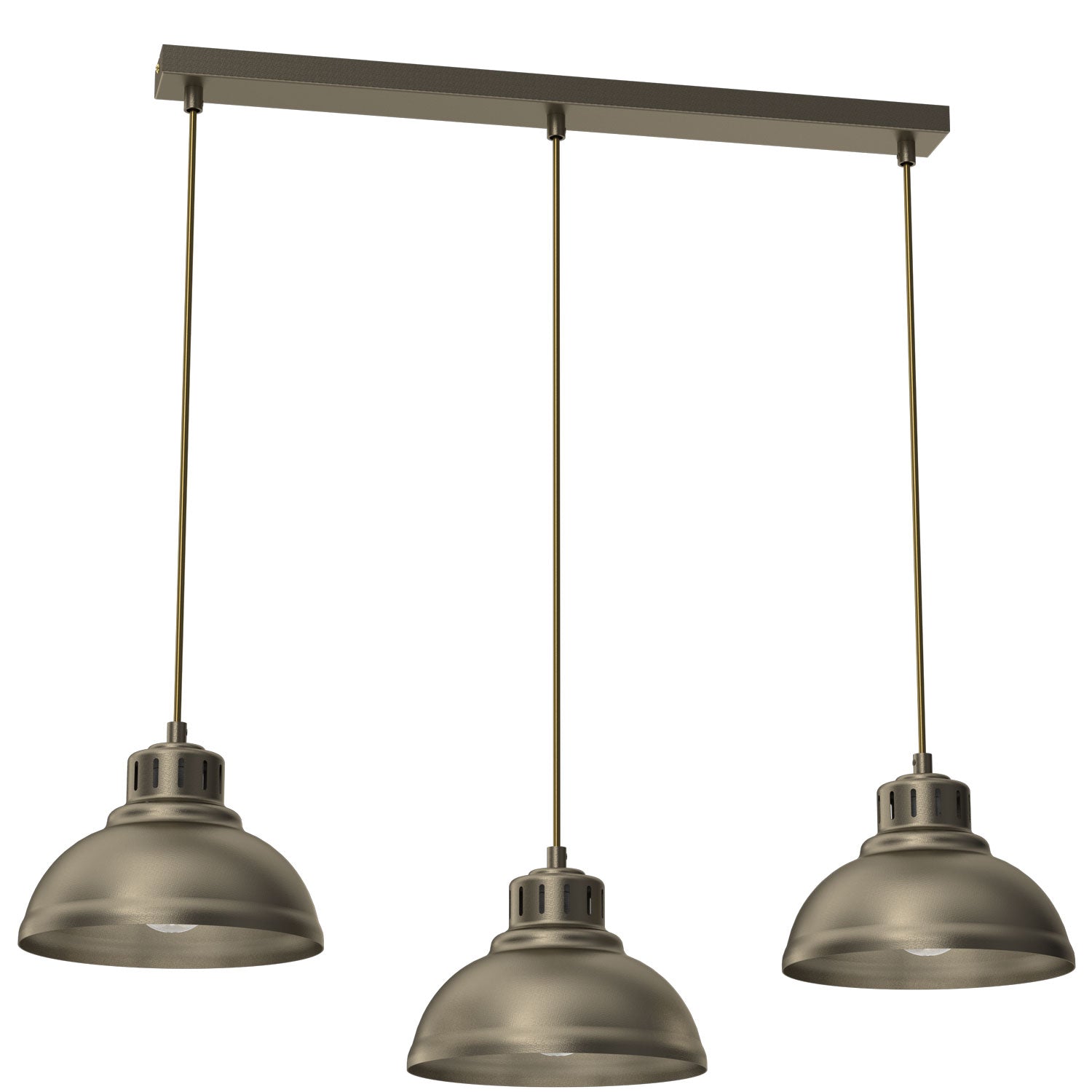 żyrandol Sven titanium-bronze 3xE27