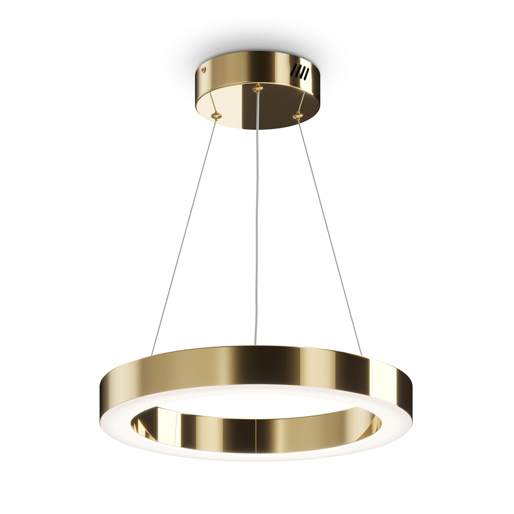 Maytoni Lampa wisząca Saturno - Stal nierdzewna - Mosiądz MOD415PL-L36BS4K