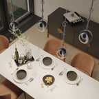 Maytoni Lampa wisząca Ros - Metal - Czarny MOD227PL-01B