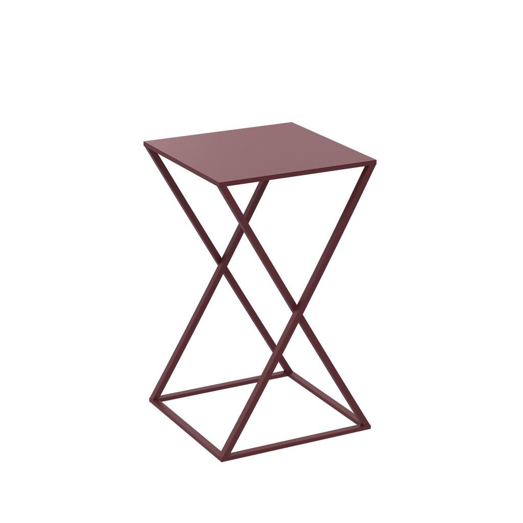 Flower stand Column B 400x240x240 burgundy