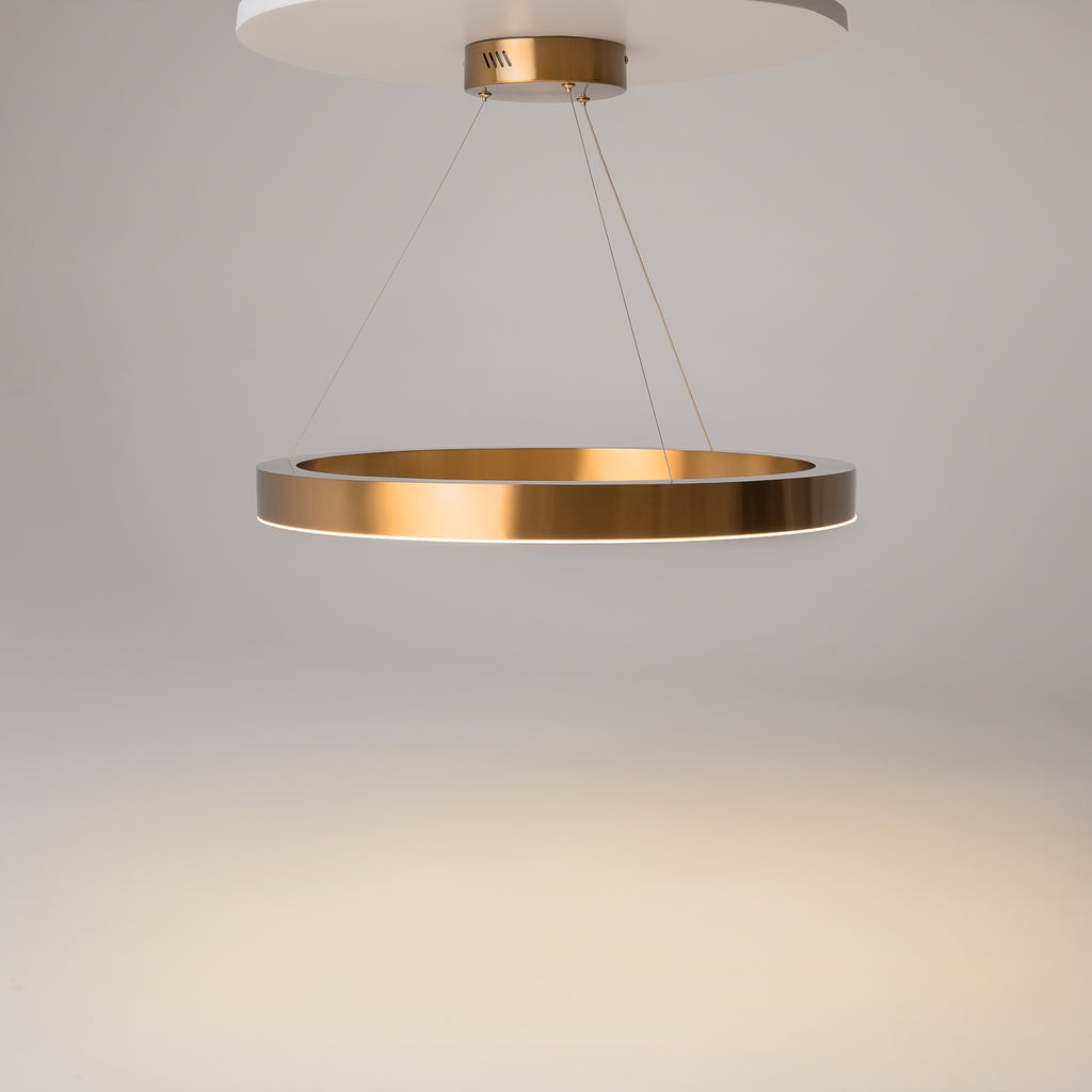 Maytoni Lampa wisząca Saturno - Stal nierdzewna - Mosiądz MOD415PL-L45BS4K