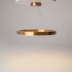 Maytoni Lampa wisząca Saturno - Stal nierdzewna - Mosiądz MOD415PL-L45BS4K