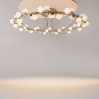 Maytoni Plafon Tessara - Stal nierdzewna - Złoty MOD081CL-L48G3K
