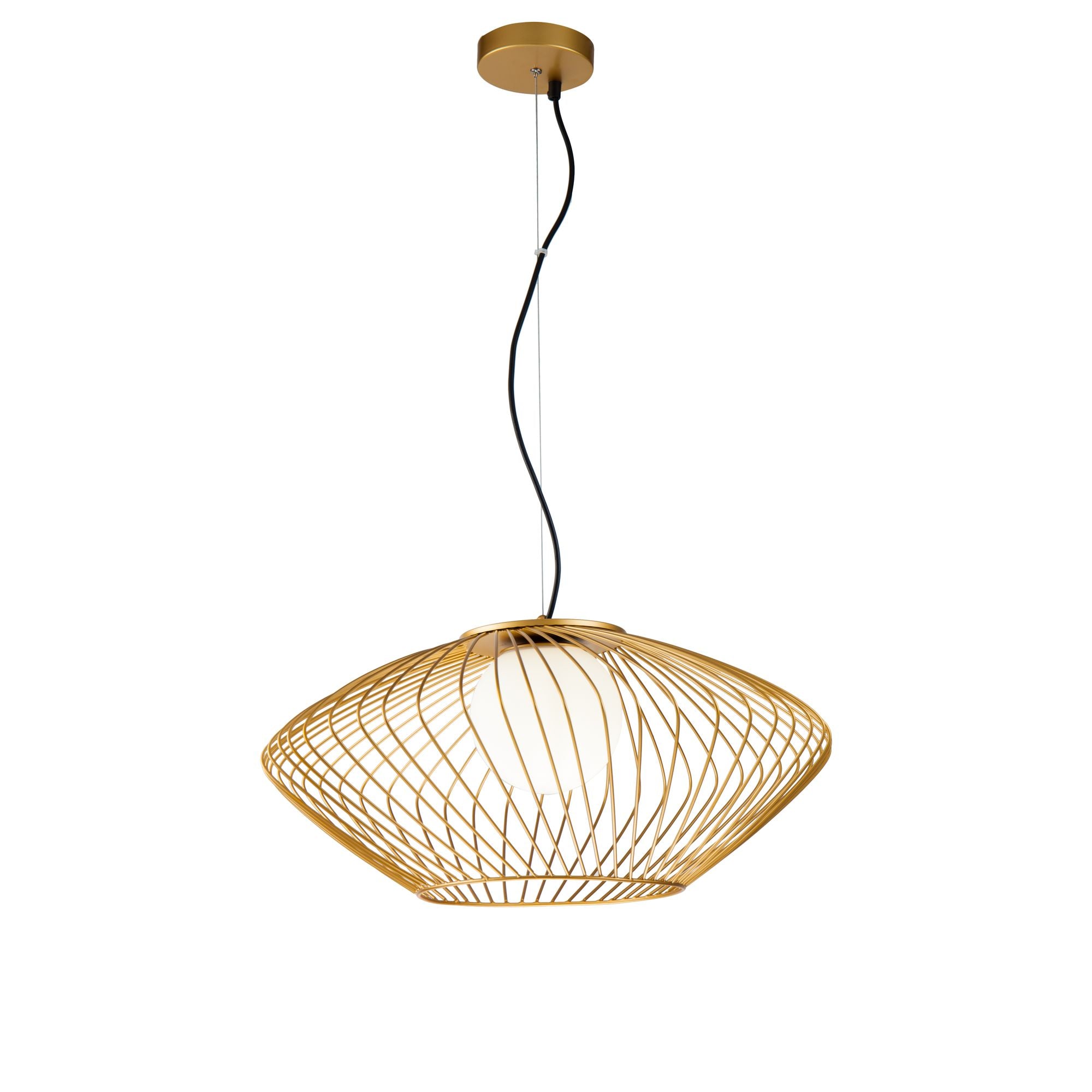 Lampa wisząca Plec P364PL-01G
