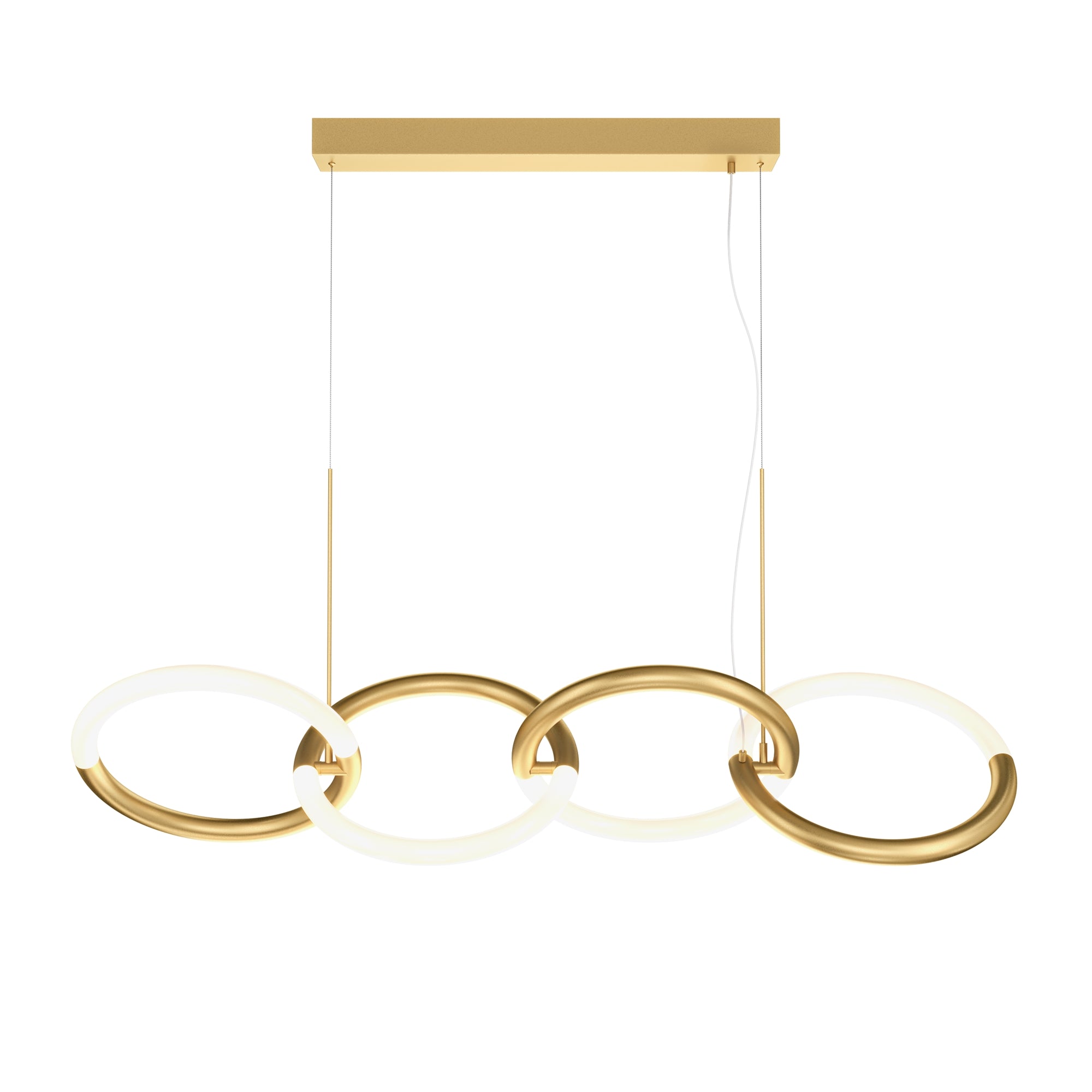 Maytoni Lampa wisząca Node - Metal - Złoty MOD165PL-L40G3K