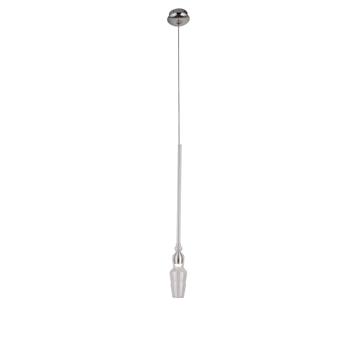 Maxlight Lampa wisząca Murano A - Marmur + szkło - Chrom P0245