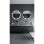 Maxlight Lustro Mirror Okrąg - Metal + szkło - Biały W0387