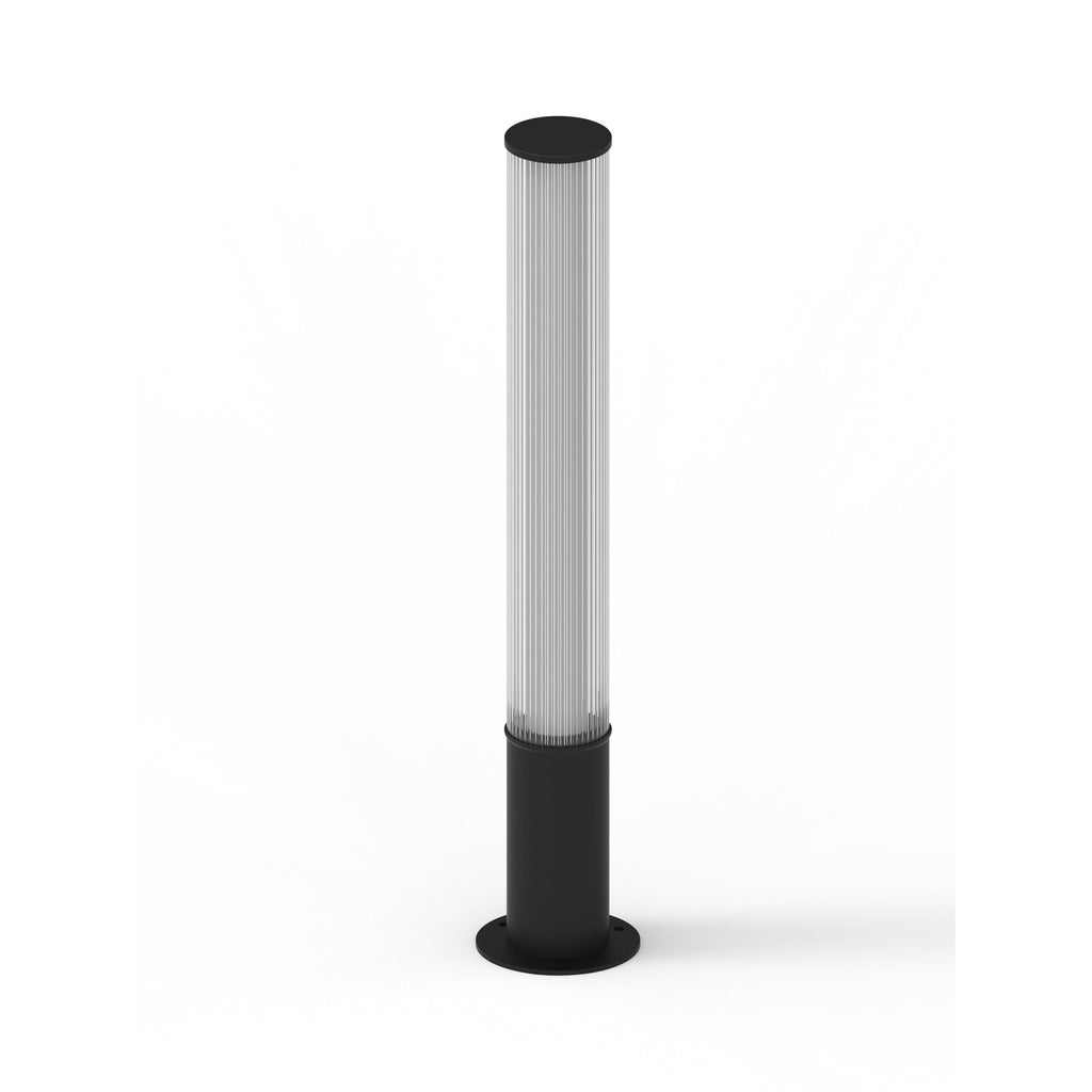 Maxlight Lampa podłogowa Gardenia 25W - Aluminium + pc - Czarny F0064