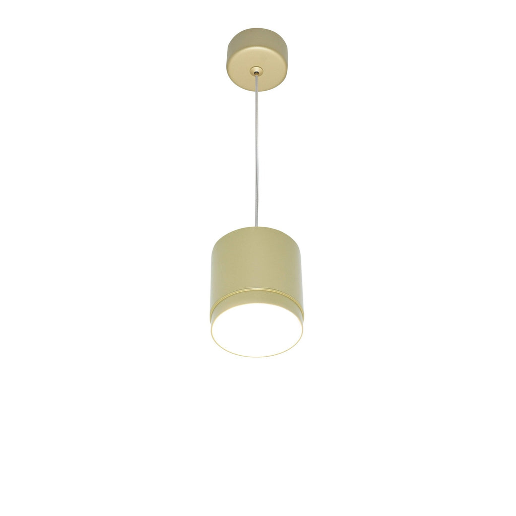 Maytoni Lampa wisząca Polar - Aluminium + tworzywo sztuczne - Złoty matowy P088PL-GX53-MG