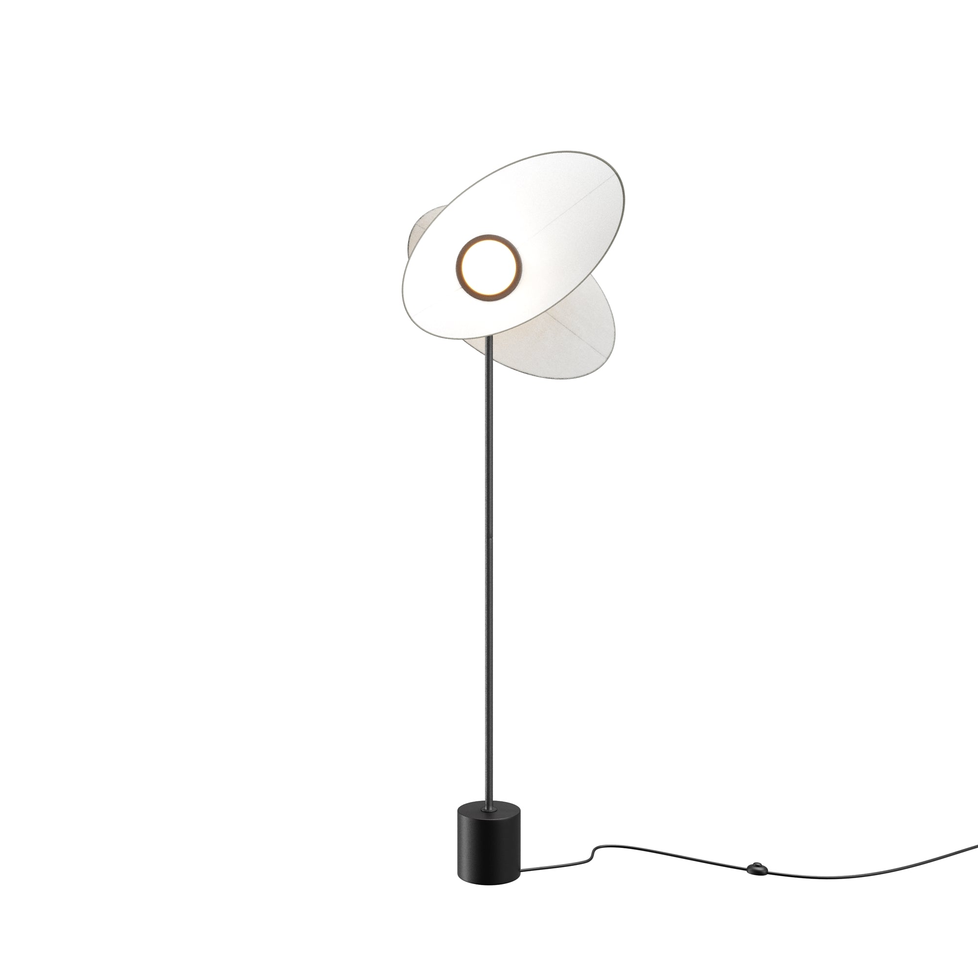 Maytoni Lampa podłogowa Evolution - Aluminium - Czarny MOD396FL-L10W3K