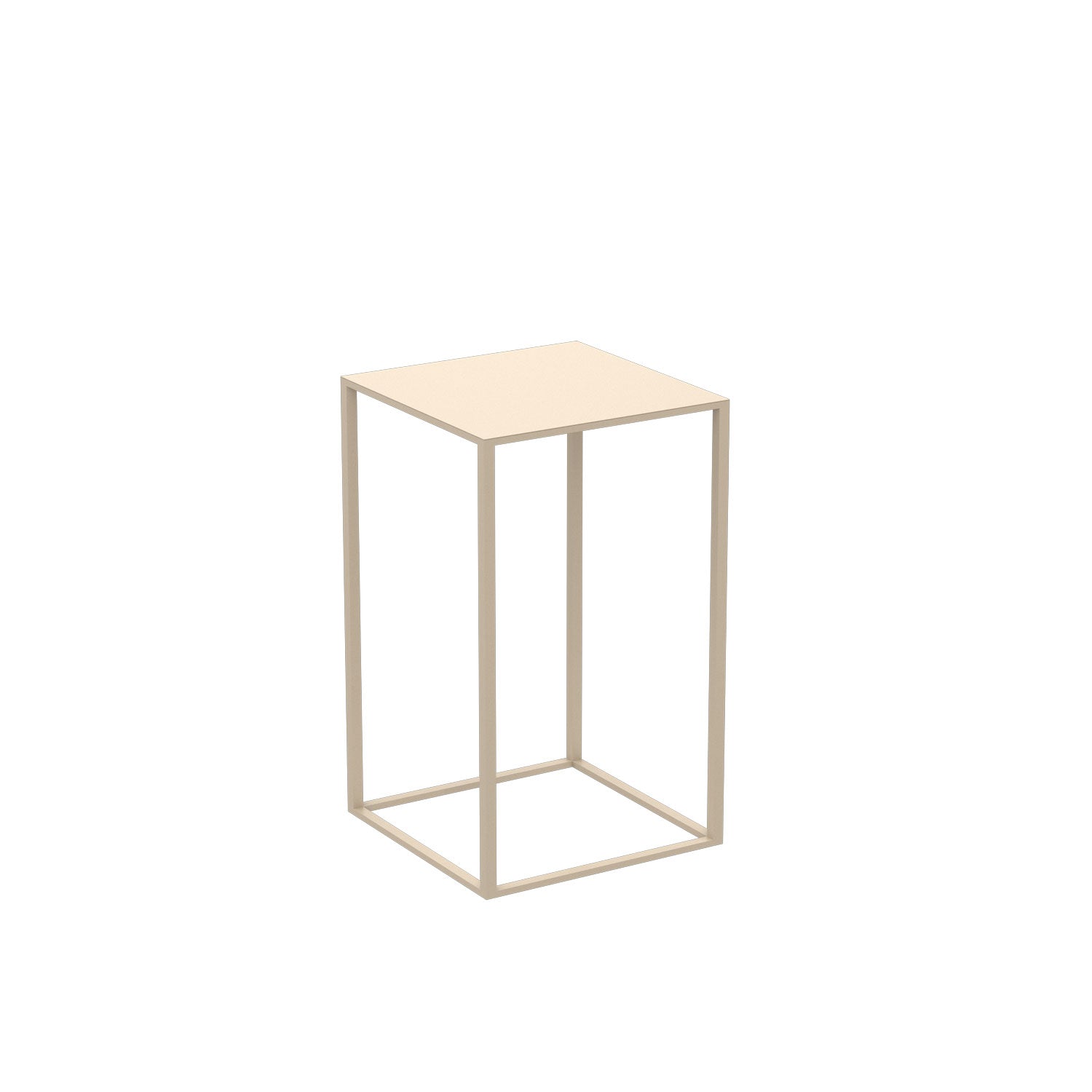 Flower stand Column A 400x240x240 beige