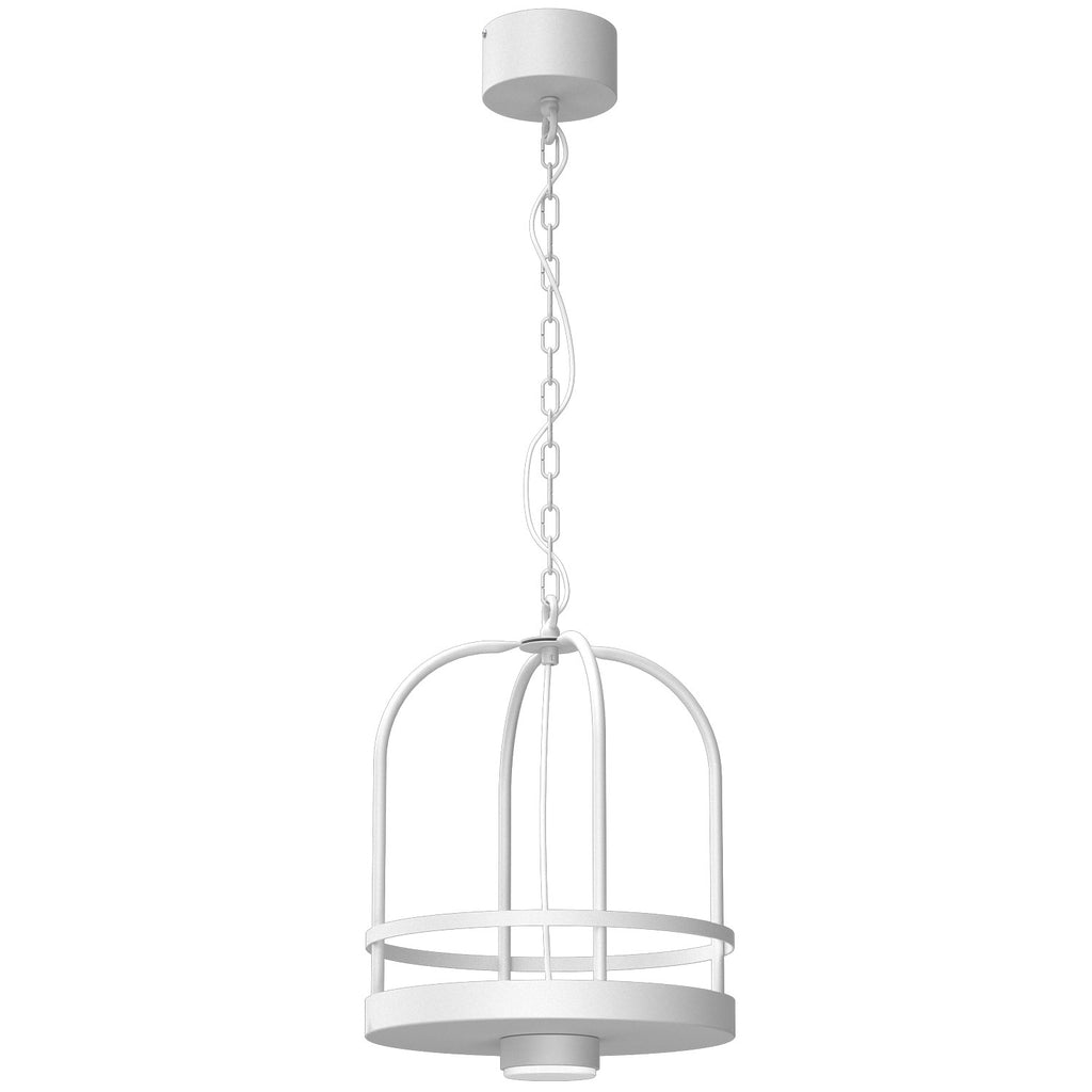 żyrandol Zona round dia 300 white, 1xGX53