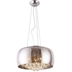 Maxlight Lampa wisząca P0076-06x Moonlight - Szkło lustrzane + metal - Chrom P0076-06X