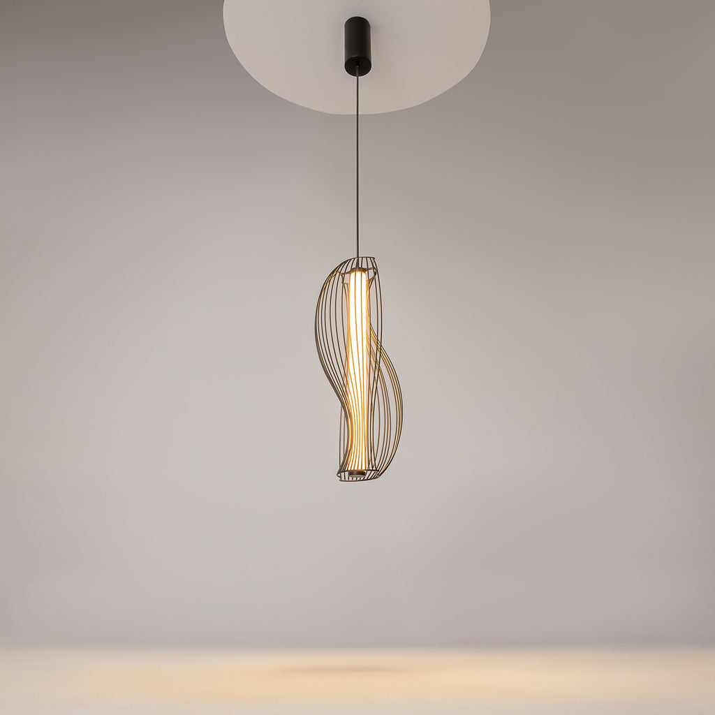Maytoni Lampa wisząca Shadows of the past - Metal - Czarny MOD263PL-L20B3K
