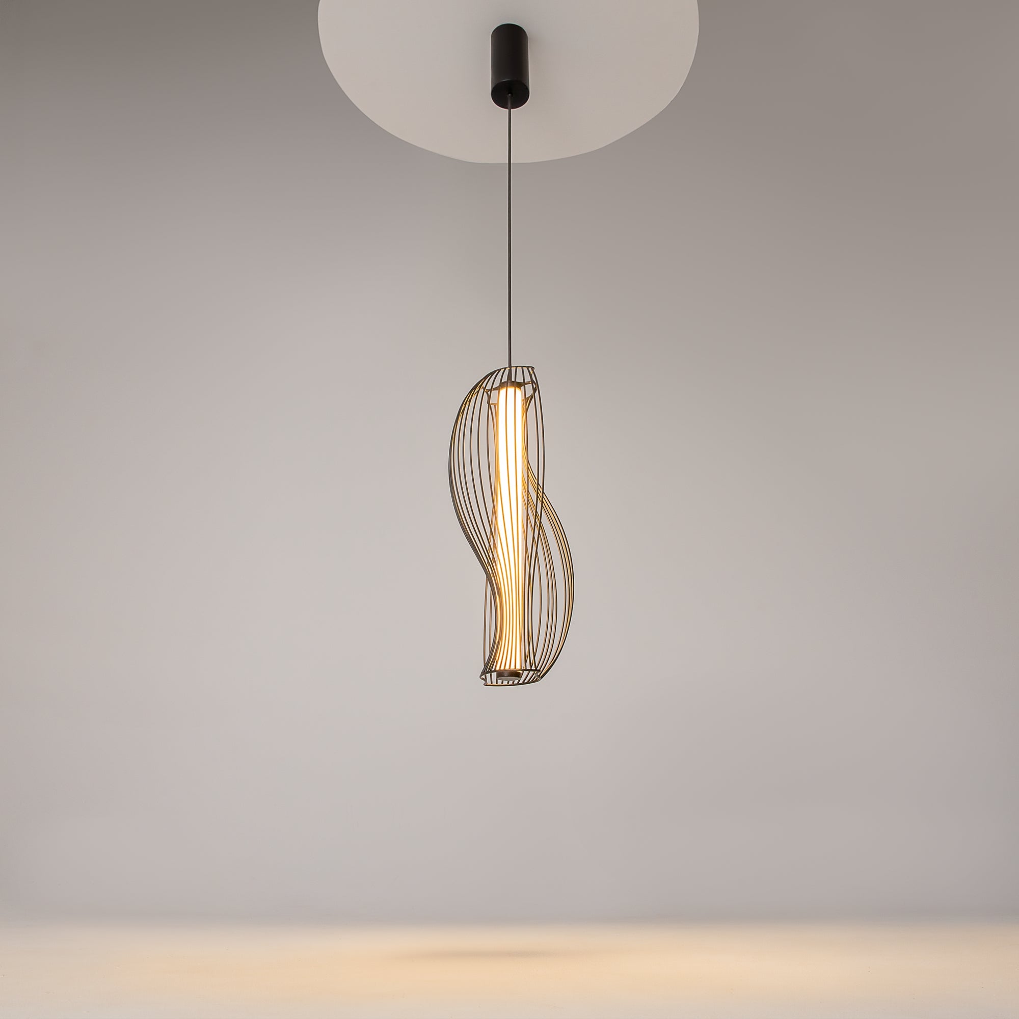 Maytoni Lampa wisząca Shadows of the past - Metal - Czarny MOD263PL-L20B3K