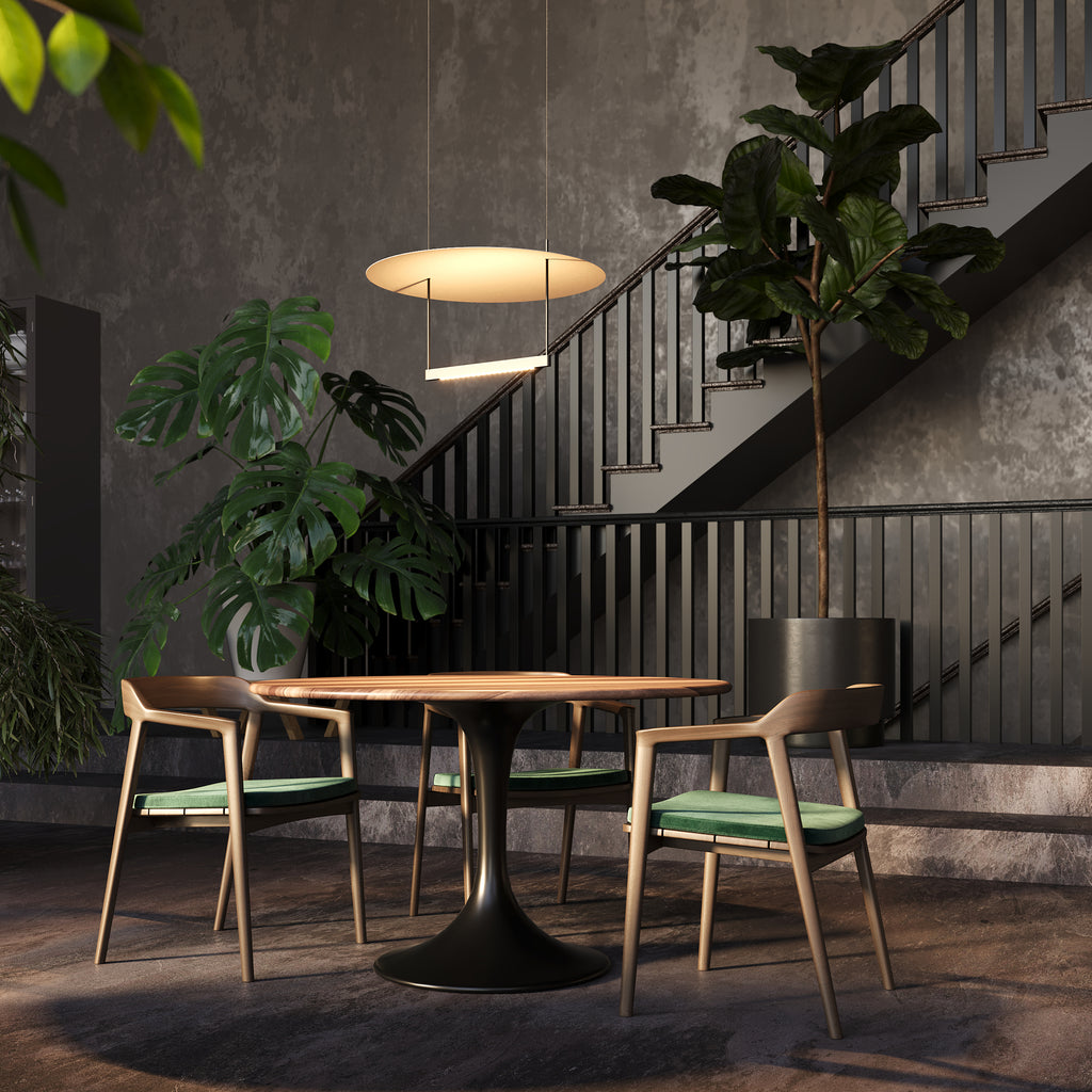 Maytoni Lampa wisząca Ambience - Metal - Czarny MOD280PL-L30B3K1