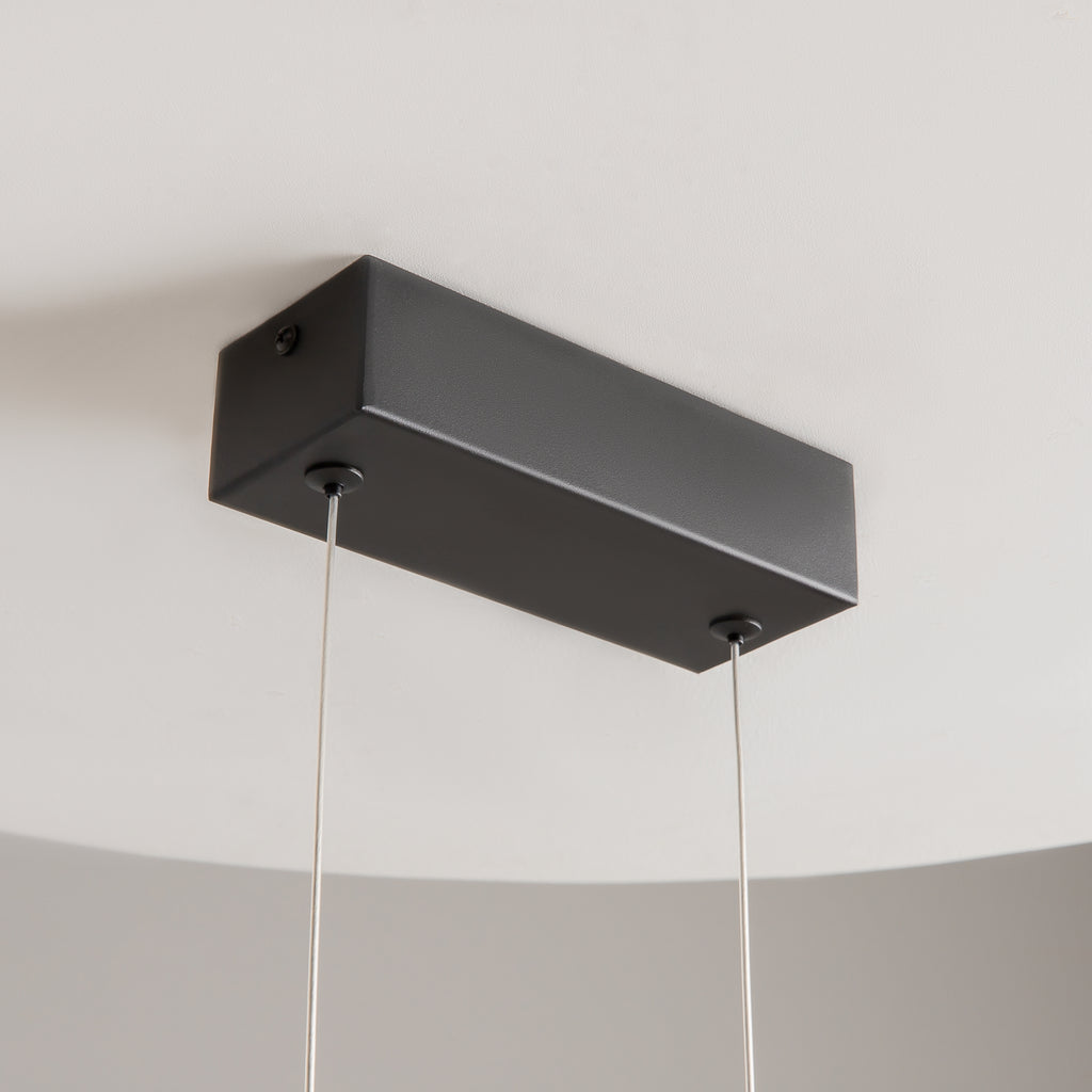 Maytoni Lampa wisząca Skyline - Aluminium - Czarny MOD179PL-L26W4K