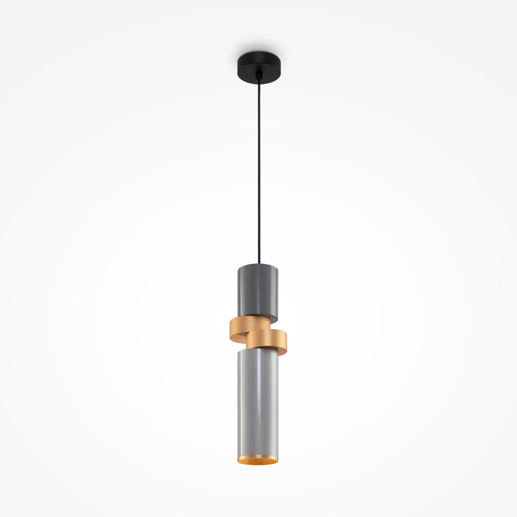 Maytoni Lampa wisząca Palette - Metal - Czarny MOD303PL-01CFL2