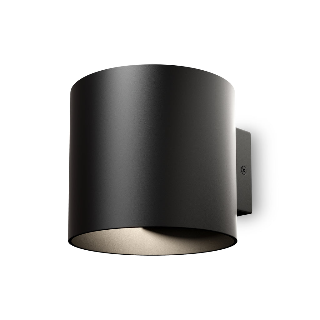 Maytoni Kinkiet Rond - Aluminium - Czarny C066WL-01B
