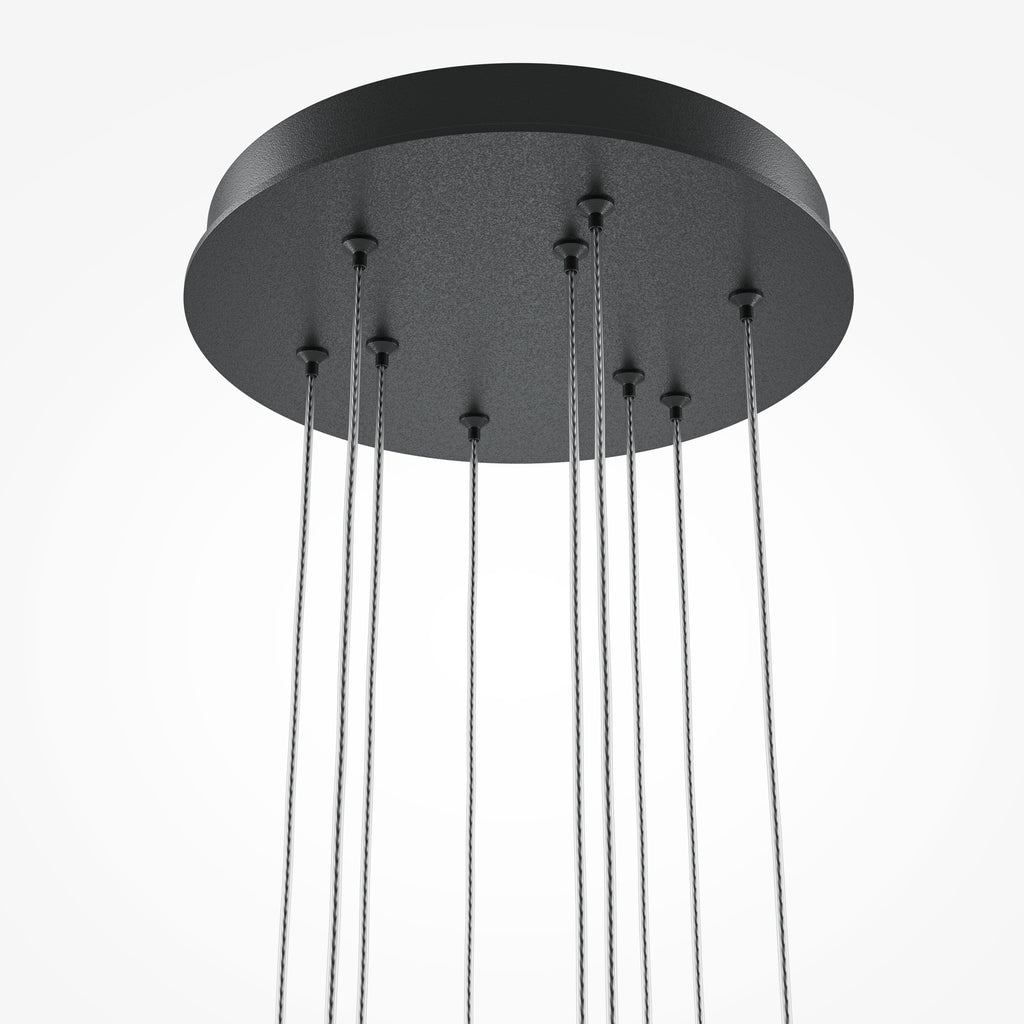 Maytoni Lampa wisząca Light stick - Aluminium - Czarny MOD236PL-L54B3K