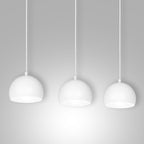 żyrandol Sool (metal shade dia 150 mm) white 3xE27