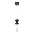 Maytoni Lampa wisząca Kyoto - Metal + marmur - Czarny MOD178PL-01B