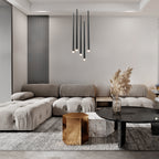 Maytoni Lampa wisząca Cascade - Aluminium - Czarny MOD132PL-L30BK