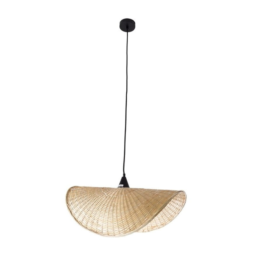 Maxlight Lampa wisząca Koshi I - Rattan - Czarny P0498
