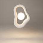 Maytoni Lampa wisząca Opus - Metal - Biały MOD380PL-01W