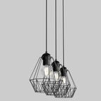 żyrandol Bergen line bar black 3