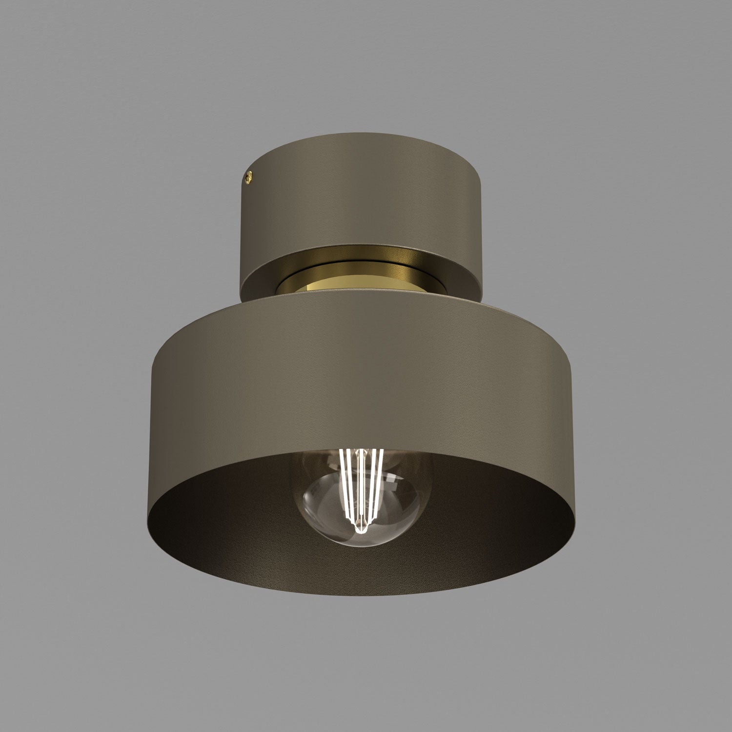 plafon Marti titanium-bronze/gold 1xE27