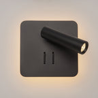 Maytoni Kinkiet Ios 176 - Aluminium - Czarny C175-WL-01-6W-B