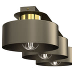 plafon Marti titanium-bronze/gold 3xE27