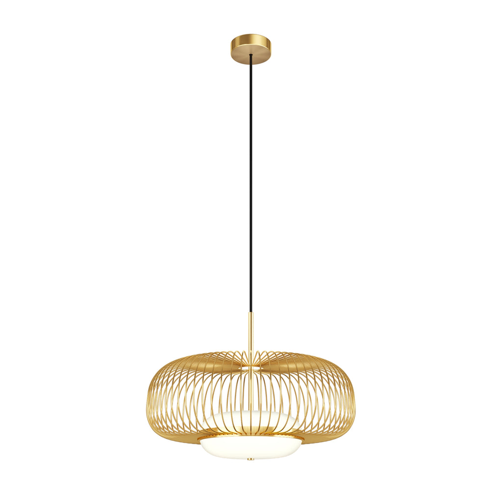 Maytoni Lampa wisząca Levitation - Metal - Mosiądz MOD376PL-L30G3K