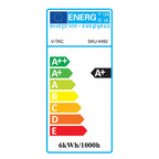 6W A60 Żarówka LED Filament / Klosz: Mleczny / Barwa:6400K / Trzonek:E27